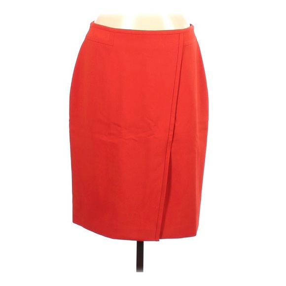 Hugo Boss | Skirts | Hugo Boss 2 Nwt Vadama Ponte Pencil Skirt Sunset ...